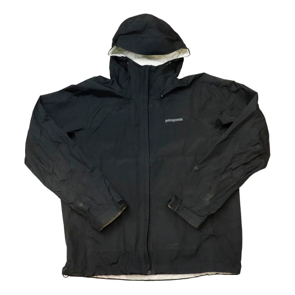 Vintage Patagonia Black Ski Jacket shell Size L